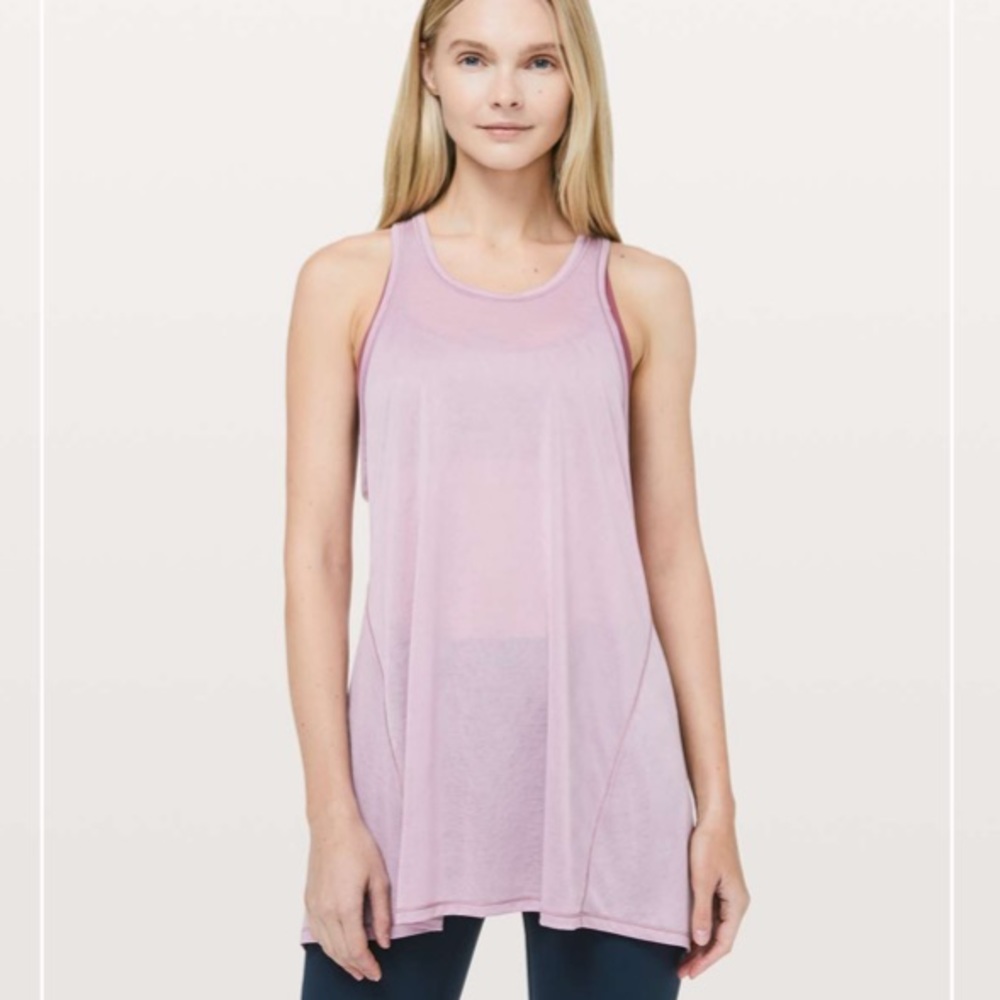 Lululemon Goal Up Tank Color Antionette Size 8